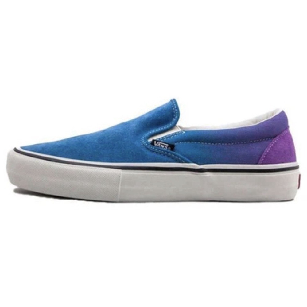 Vans Slip On Pro Skate Blue & Purple Heel Fade Turkish Tile/Dwbery US-9.5